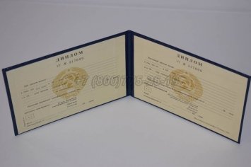 Диплом Техникума Украинской ССР в Мурманске