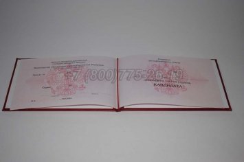 Диплом Кандидата Наук 2014г в Мурманске