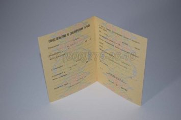 Свидетельство о Браке 1991г РСФСР в Мурманске