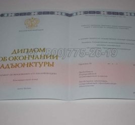 Диплом Адъюнктуры 2022г в Мурманске